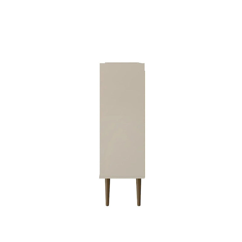 Meuble d'appoint de style Mid-Century Modern de 45,5 po