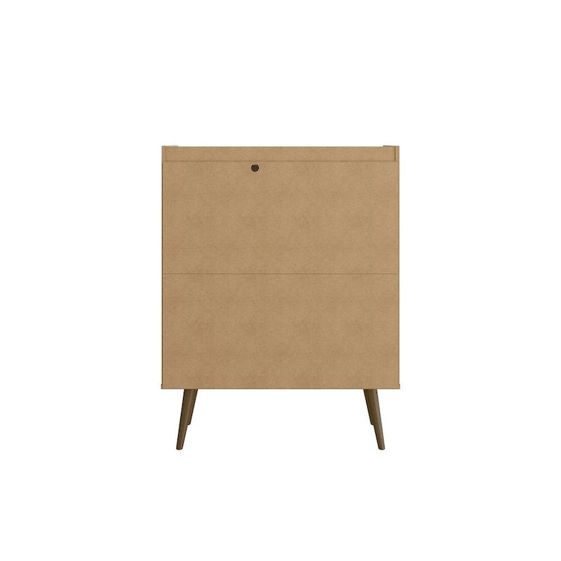 Meuble d'appoint de style Mid-Century Modern de 45,5 po