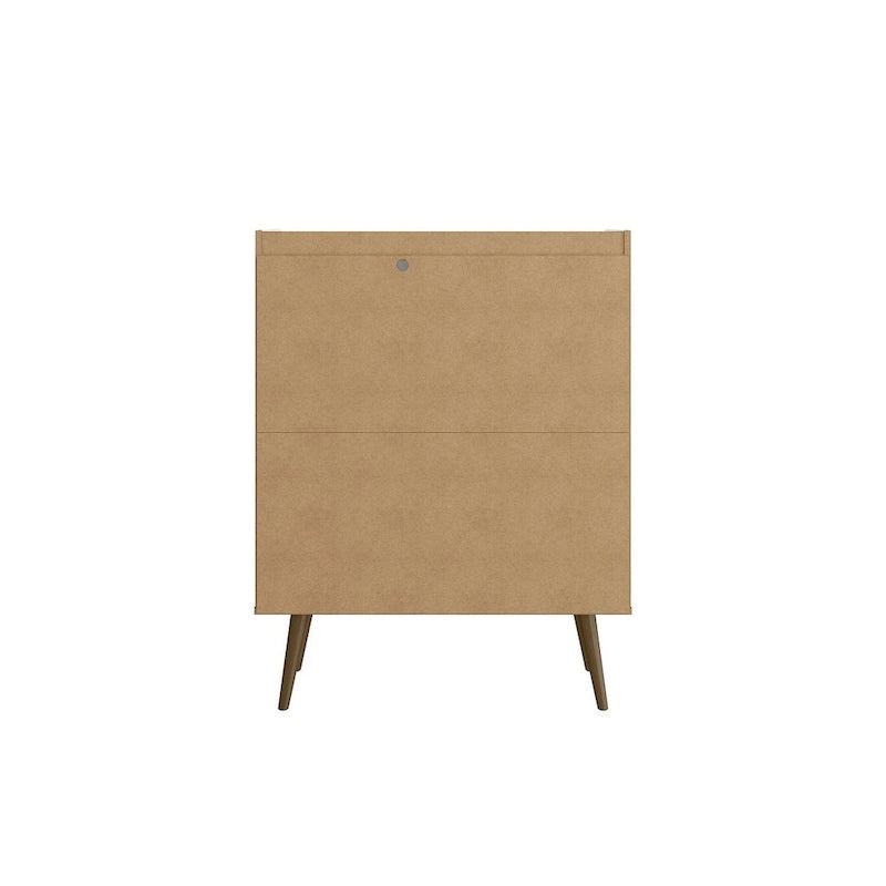 Meuble d'appoint de style Mid-Century Modern de 45,5 po