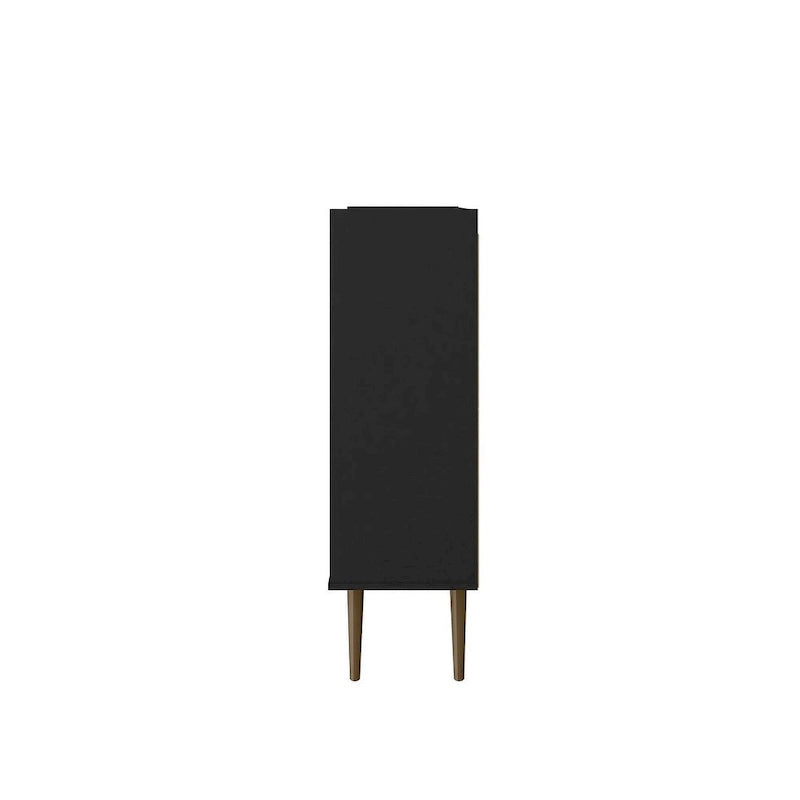 Meuble d'appoint de style Mid-Century Modern de 45,5 po