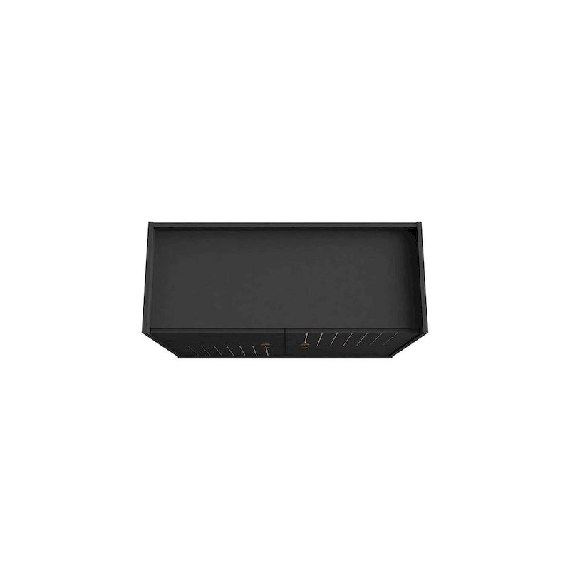 Meuble d'appoint de style Mid-Century Modern de 45,5 po