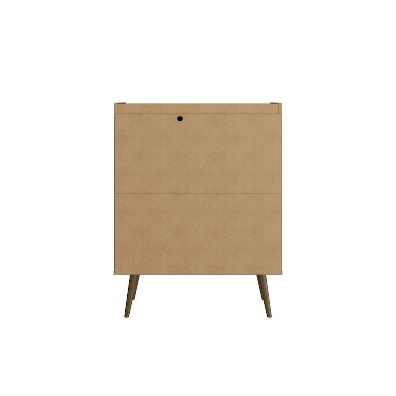 Meuble d'appoint de style Mid-Century Modern de 45,5 po