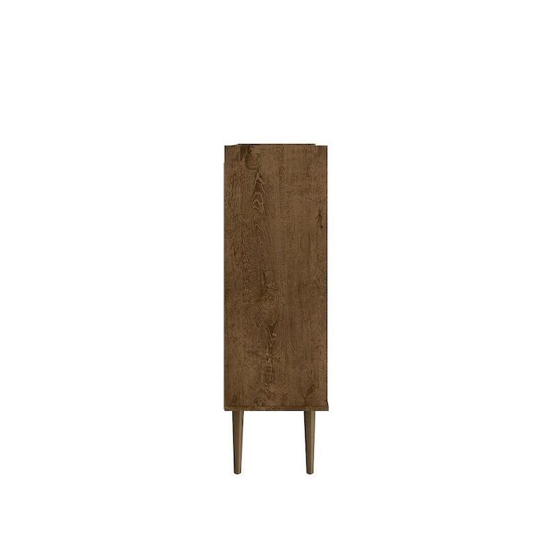 Meuble d'appoint de style Mid-Century Modern de 45,5 po