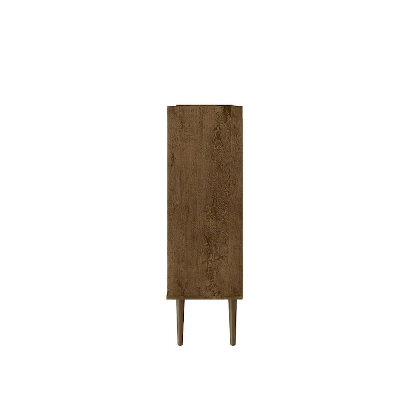 Meuble d'appoint de style Mid-Century Modern de 45,5 po