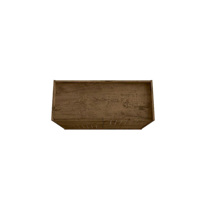 Meuble d'appoint de style Mid-Century Modern de 45,5 po