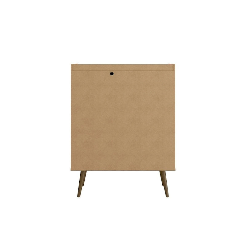 Meuble d'appoint de style Mid-Century Modern de 45,5 po