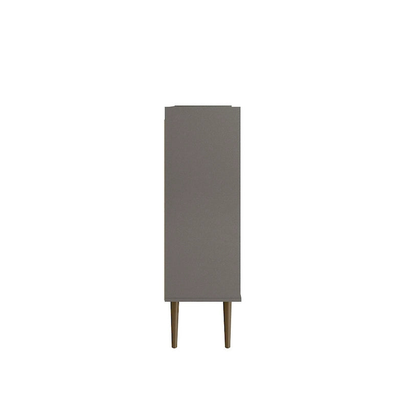Meuble d'appoint de style Mid-Century Modern de 45,5 po