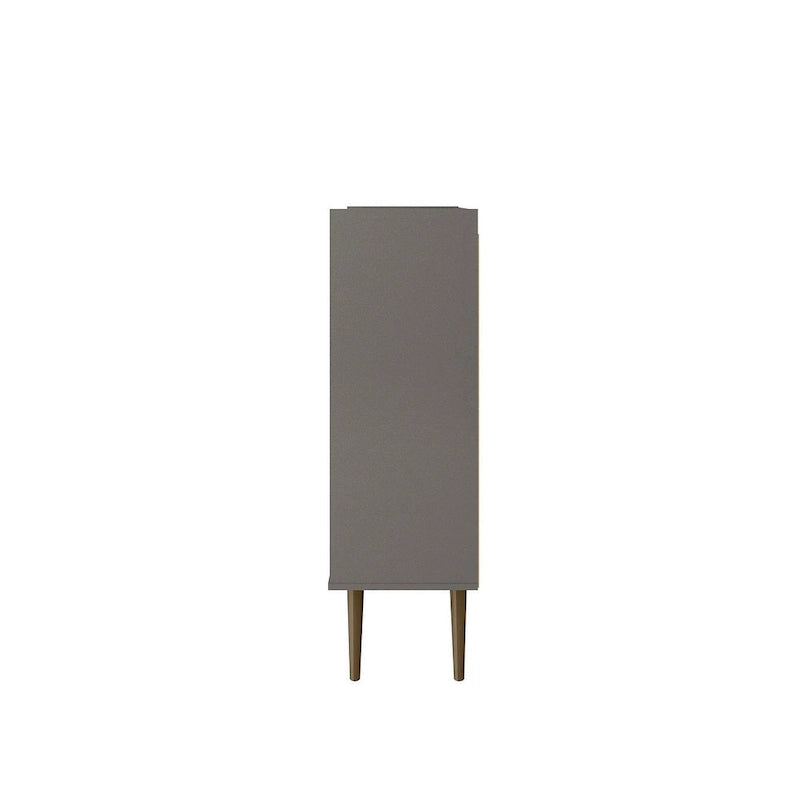 Meuble d'appoint de style Mid-Century Modern de 45,5 po