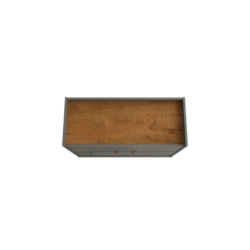 Meuble d'appoint de style Mid-Century Modern de 45,5 po