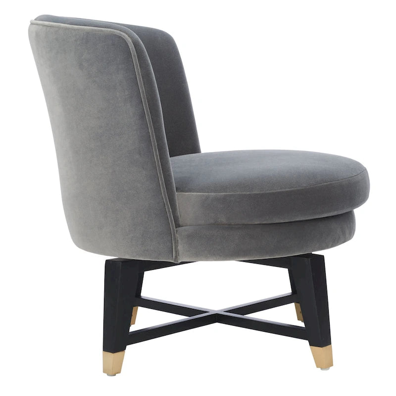 Fauteuil pivotant d'appoint - 24 L x 26,8 P x 26 H - 24Lx27Px26H