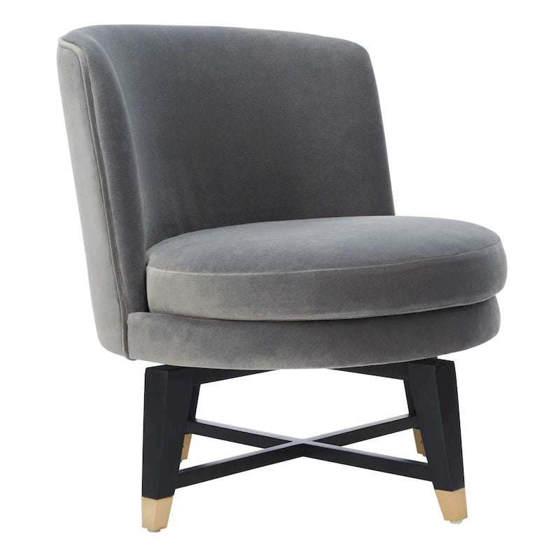 Fauteuil pivotant d'appoint - 24 L x 26,8 P x 26 H - 24Lx27Px26H